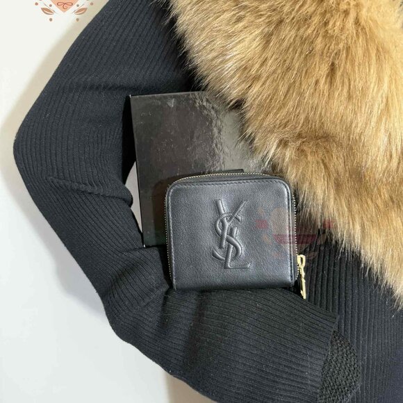 ✅❤️✅SOLD✅❤️✅💖YSL Leather Zipper RFID Wallet💖 - Picture 15 of 17
